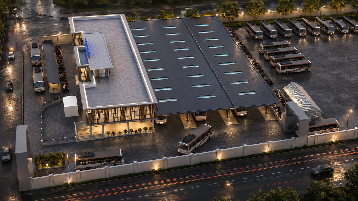 Ambattur Bus Stand, bustand c