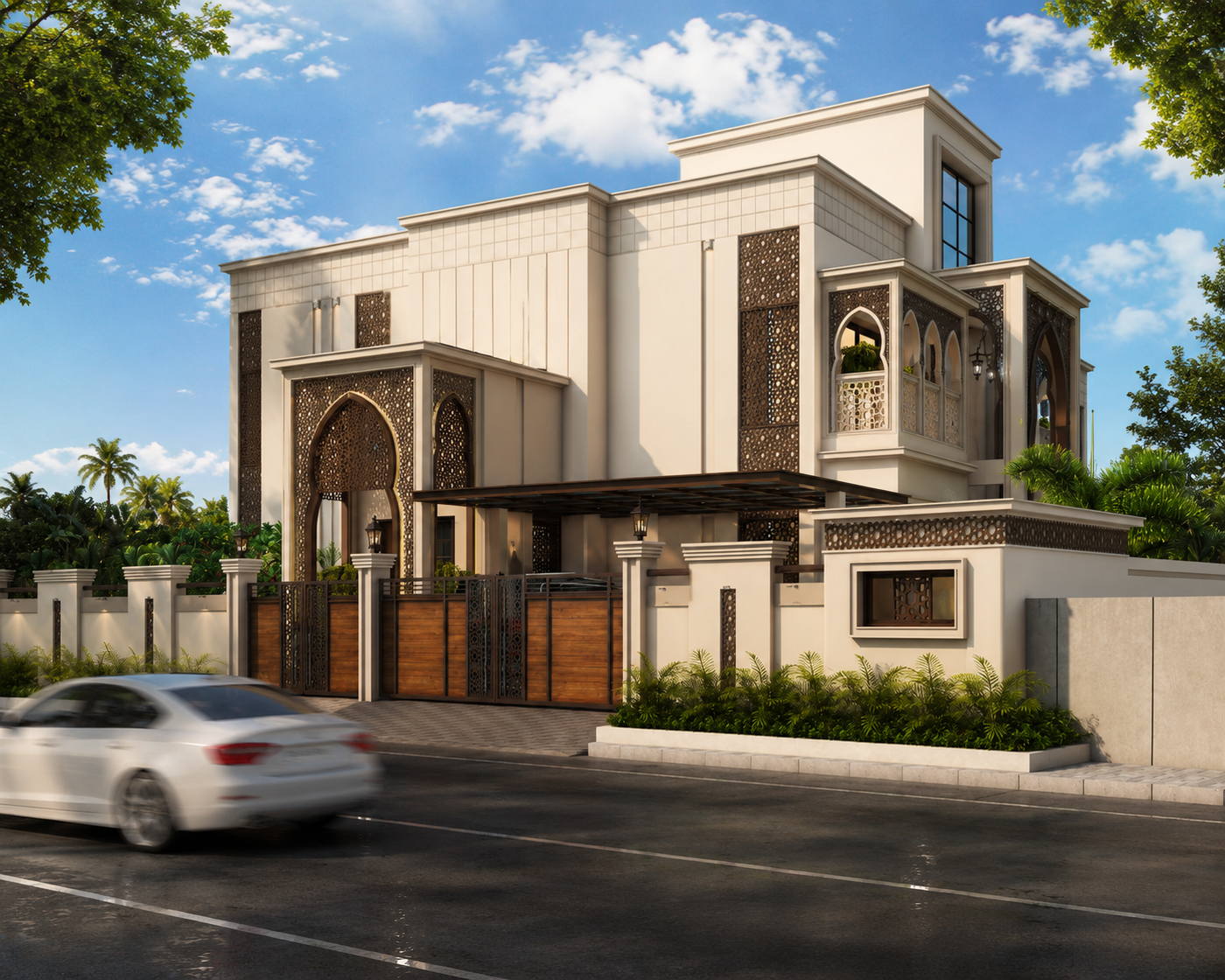 Ammapattinam Residence, (3) day view