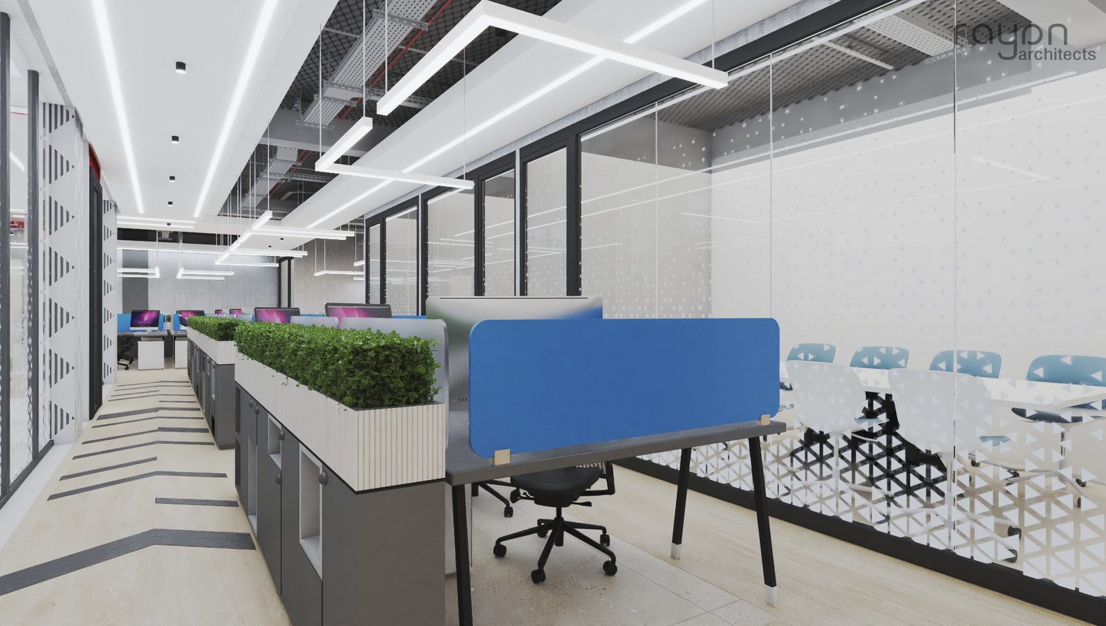 Andritz Office — workstation floor