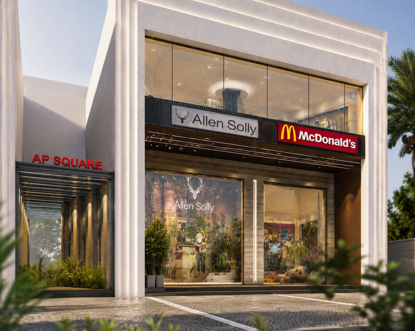AP Square, Commercial