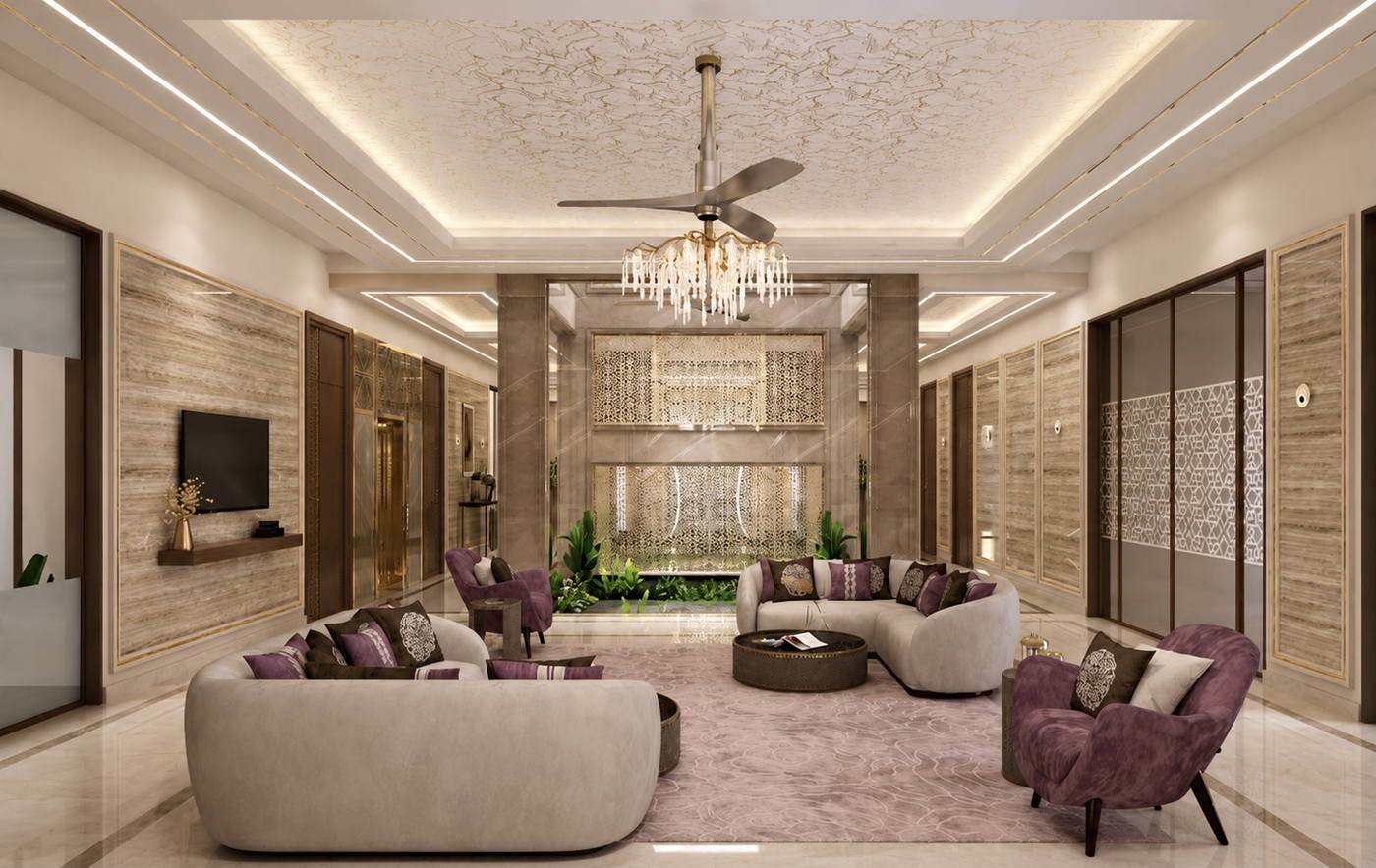 Ashik Villa, living hall
