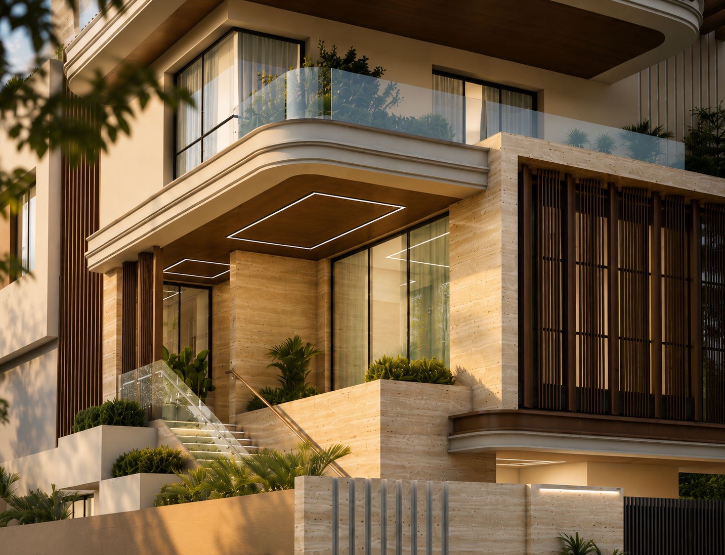 Asraf Villa, Residential