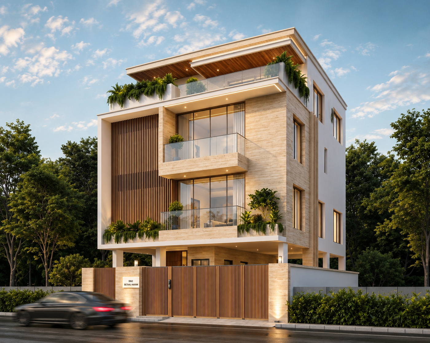 Bethal Havan Villa, day view