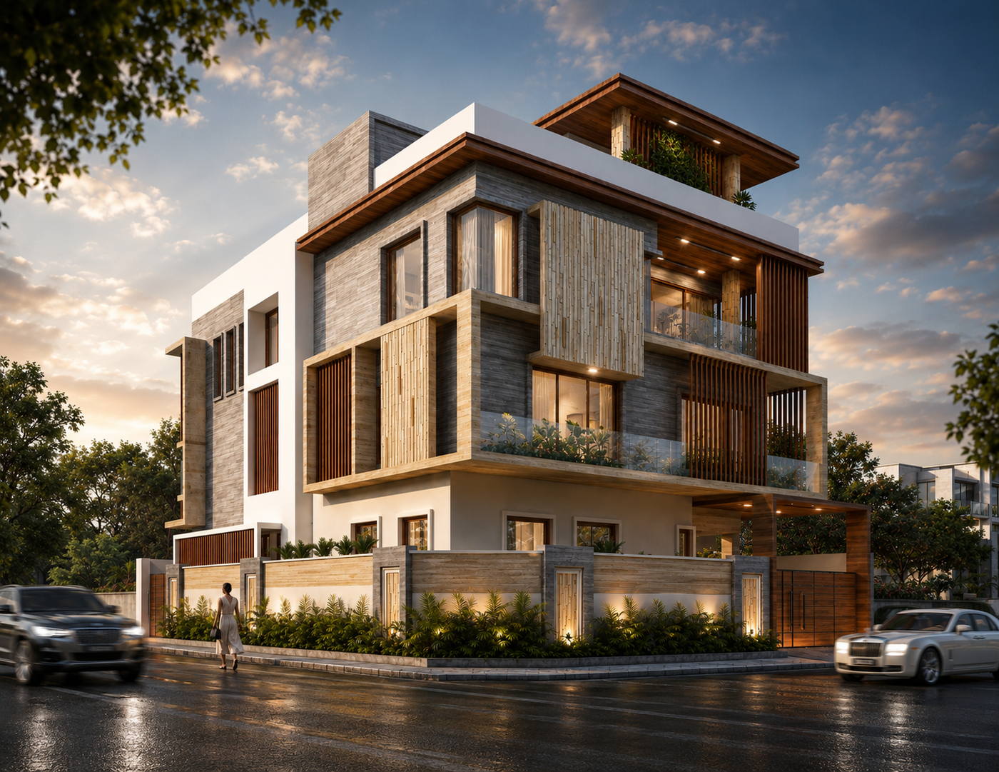 Bethel Home, villa day view
