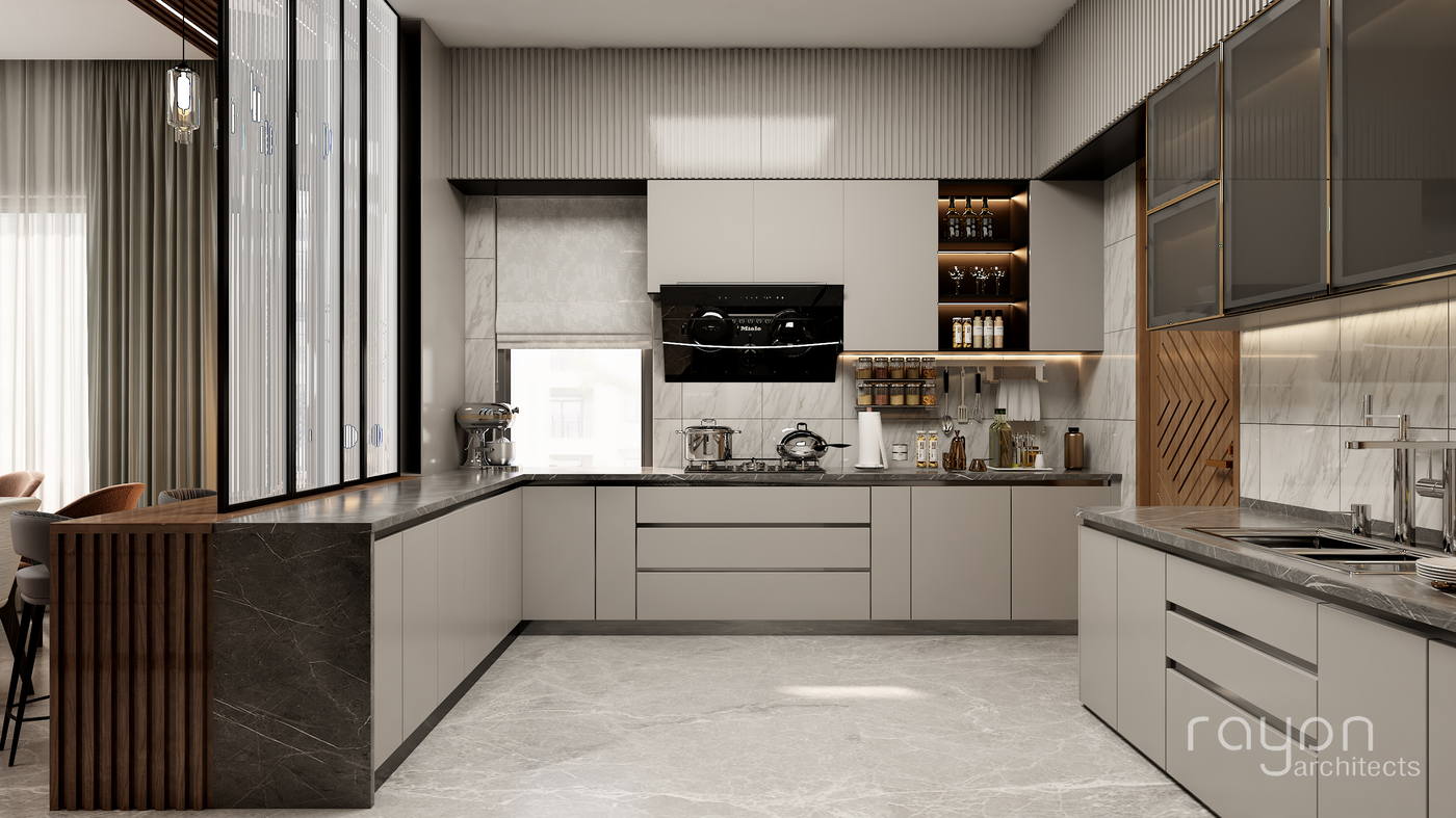 Depak Villa, first floor kitchen