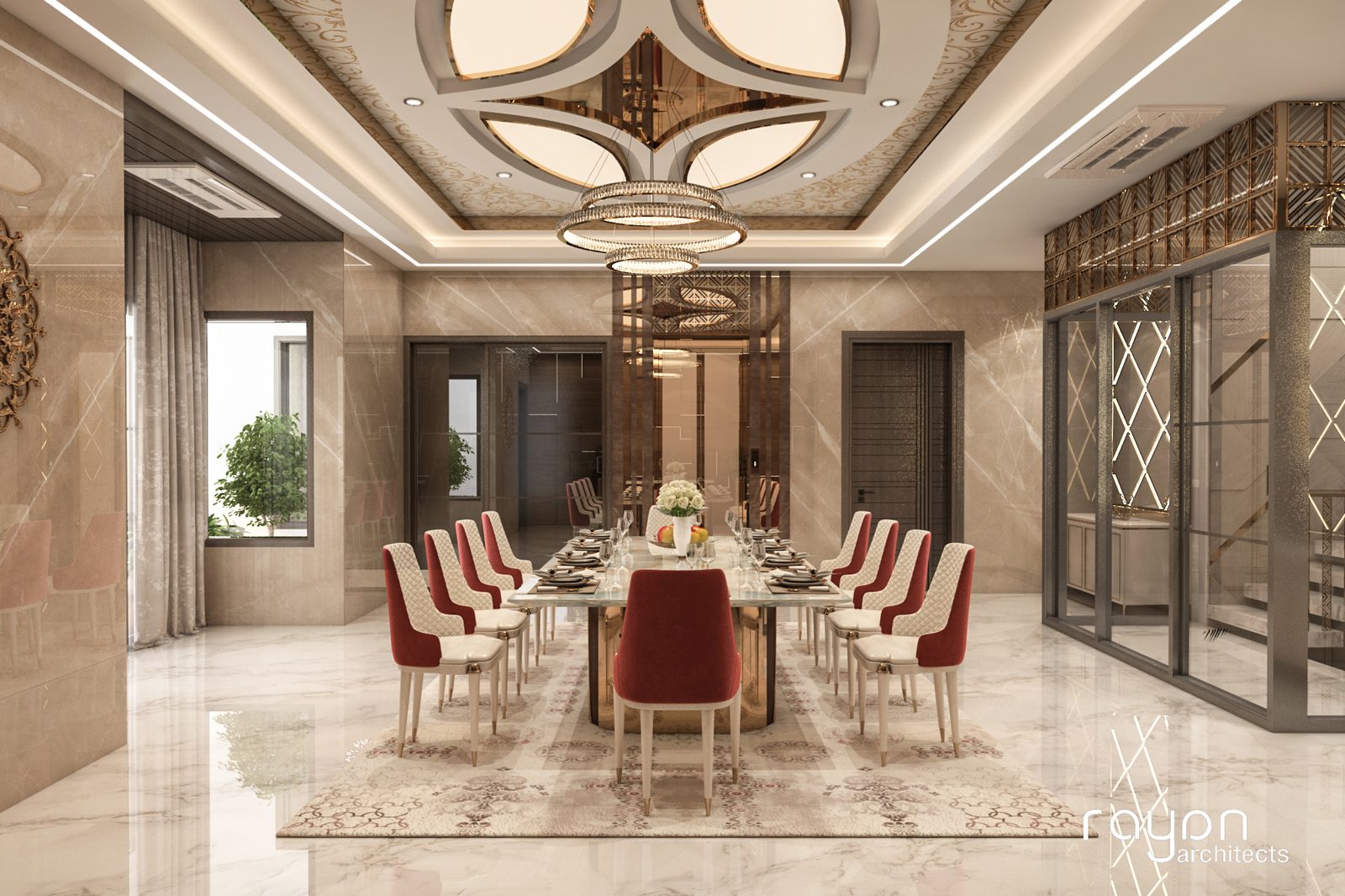 Dinesh Residence — grand dining