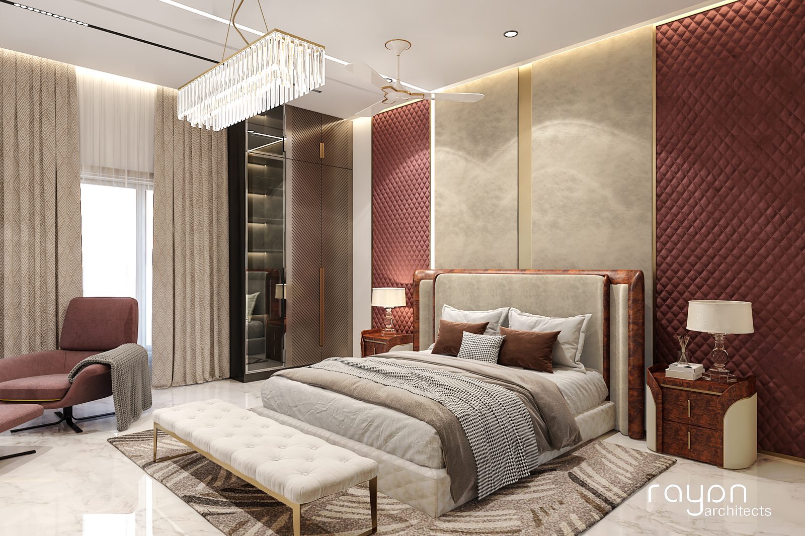 Dinesh Residence — master bedroom