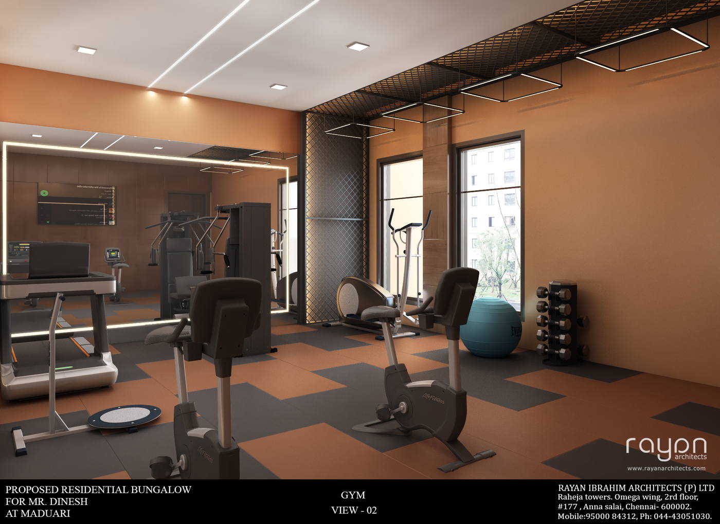 Dinesh Residence, gym