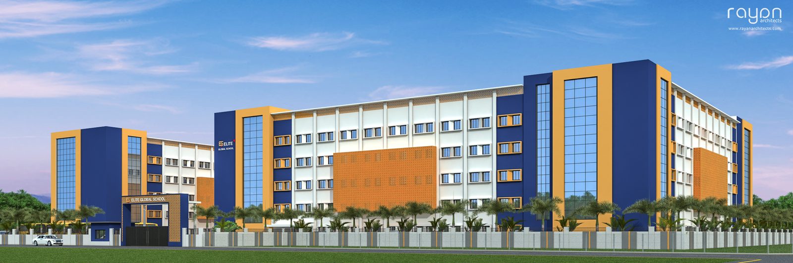 Elite School — elevation