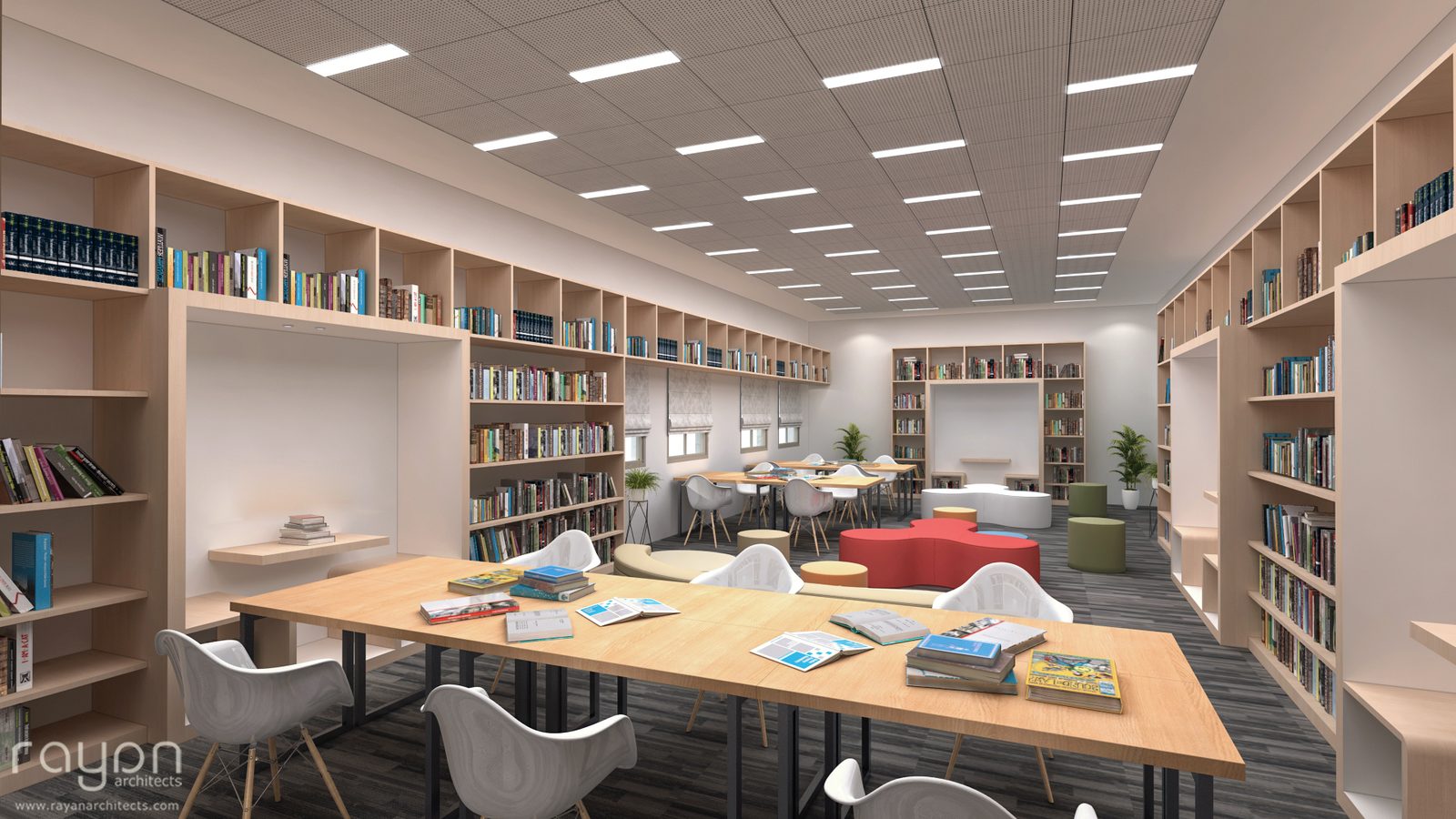 Elite School — library
