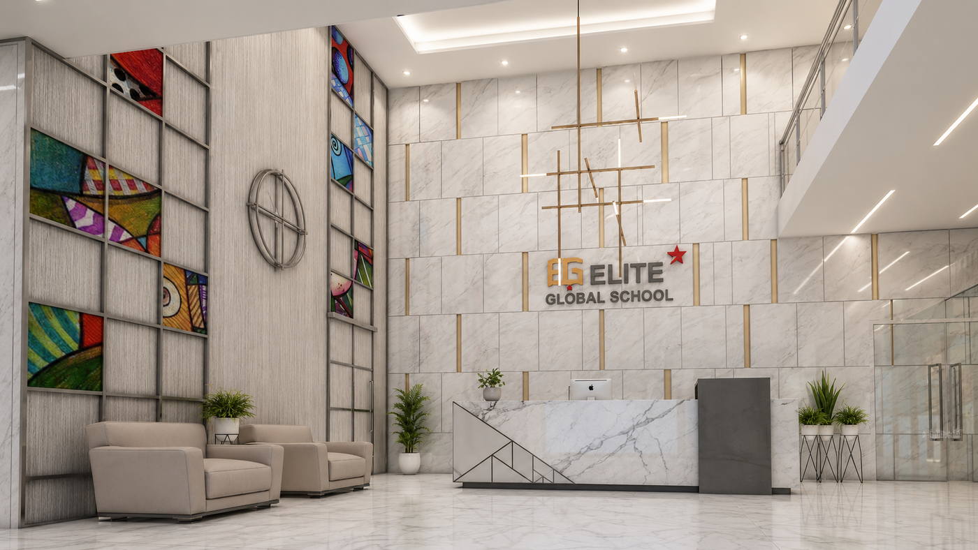 Elite School, reception lobby
