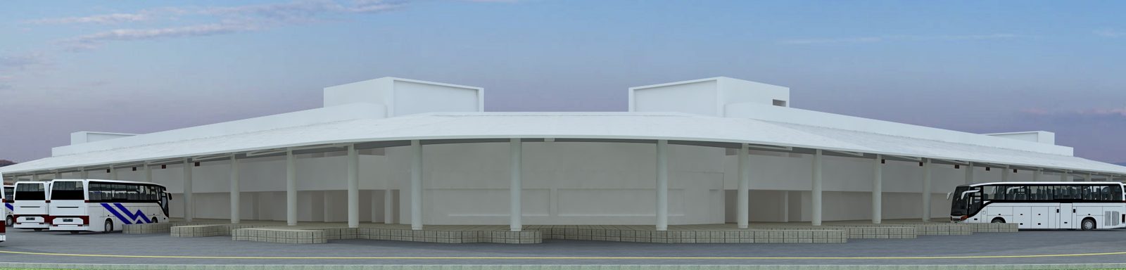 Erode Bus Terminal — detail