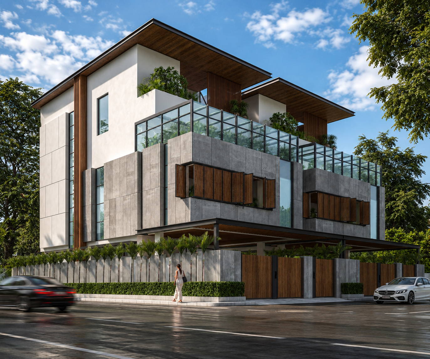Ferom Villa, day view