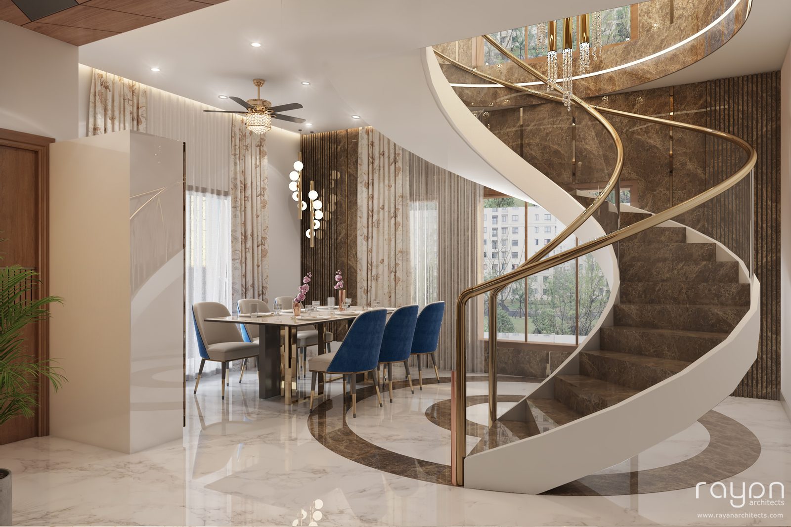 Firdous Residence — dining