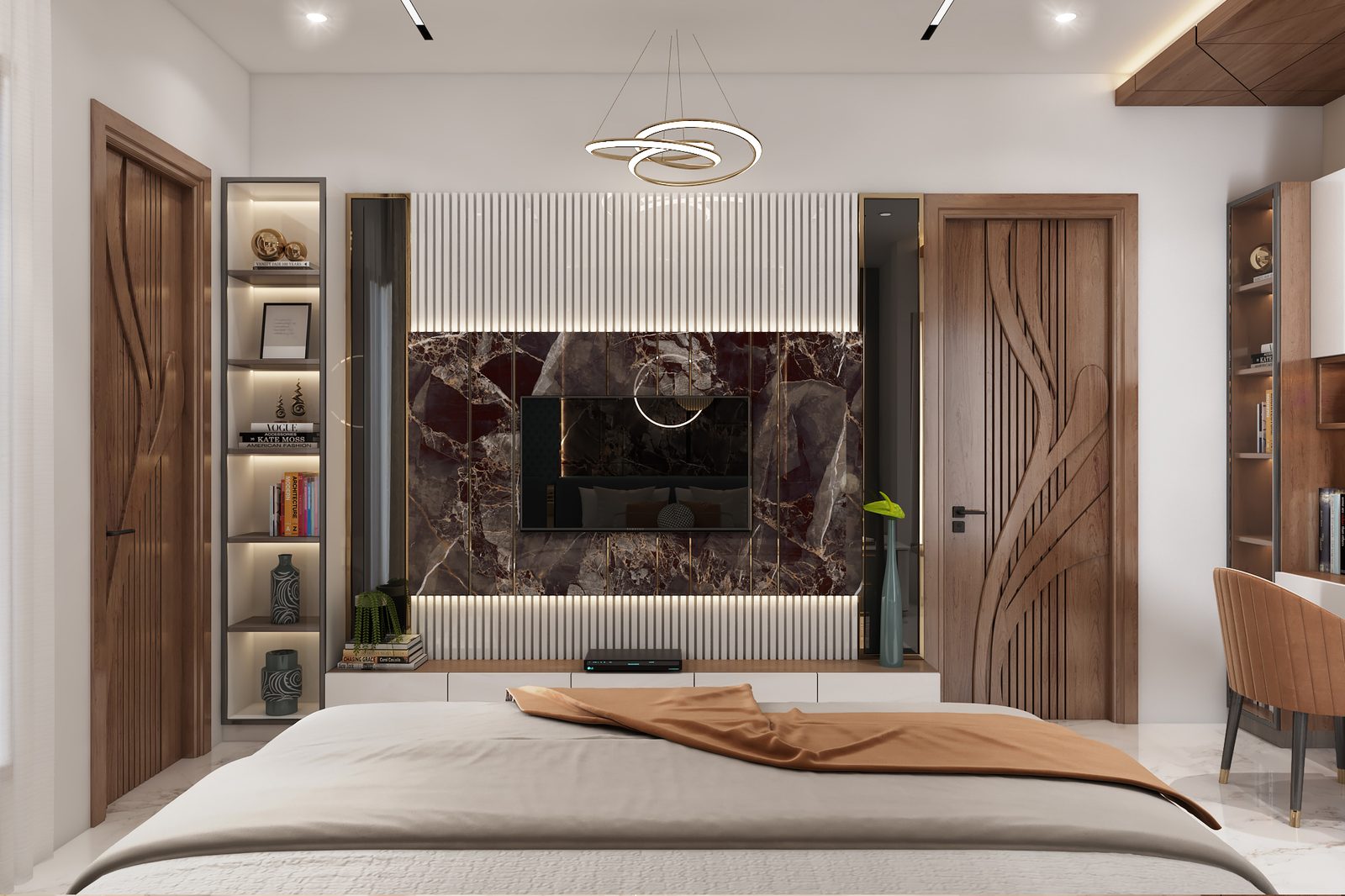 Firdous Residence — master bedroom