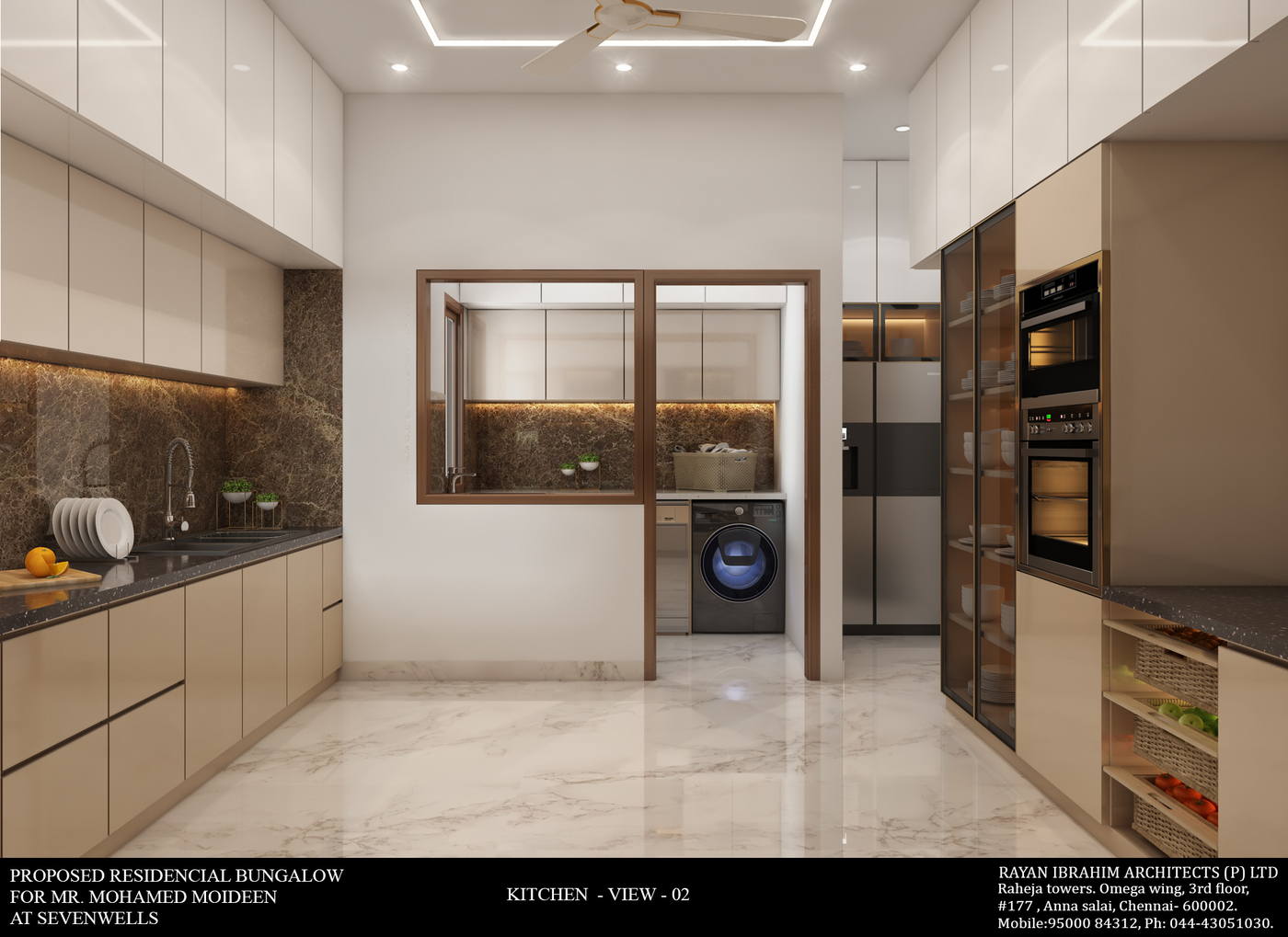 Firdous Residence, kitchen