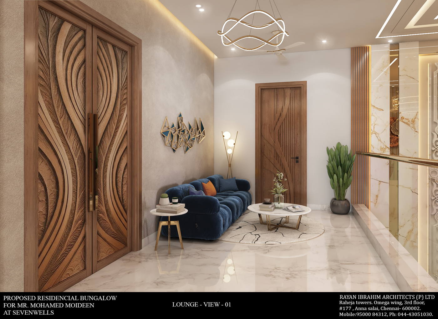 Firdous Residence, lounge