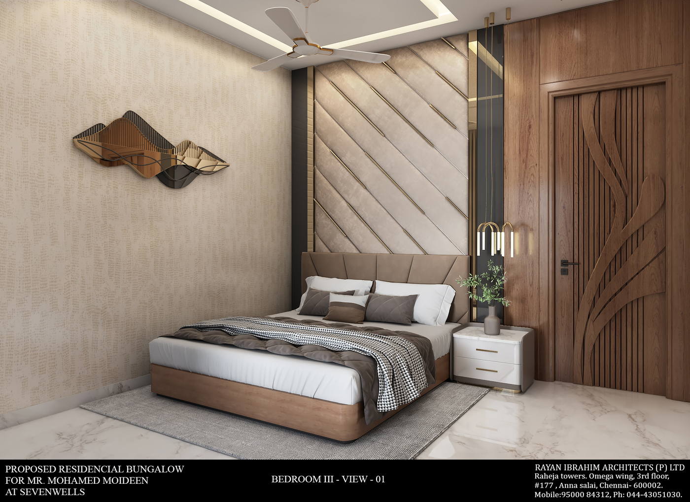 Firdous Residence, bedroom iii