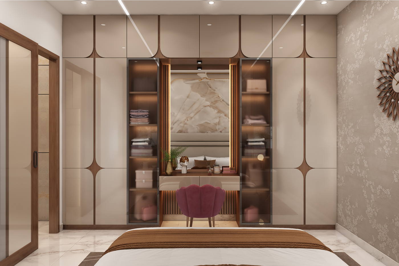 Firdous Residence, parents bedroom