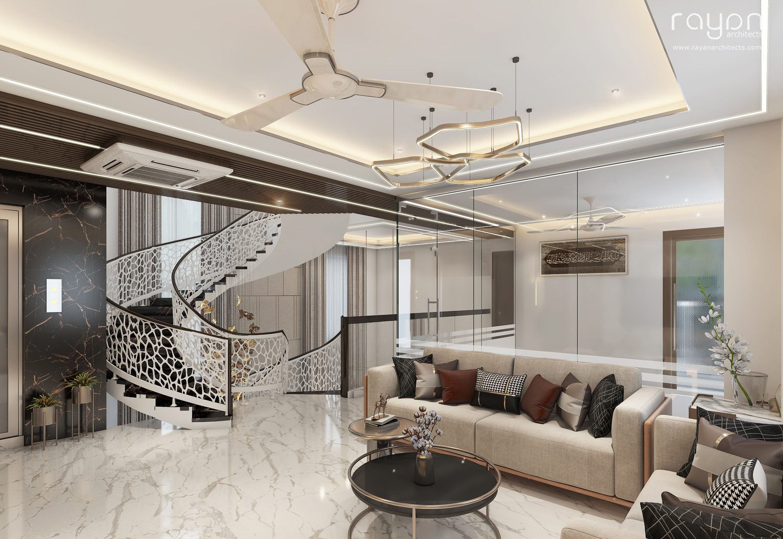 Irshad Residence — first-floor living