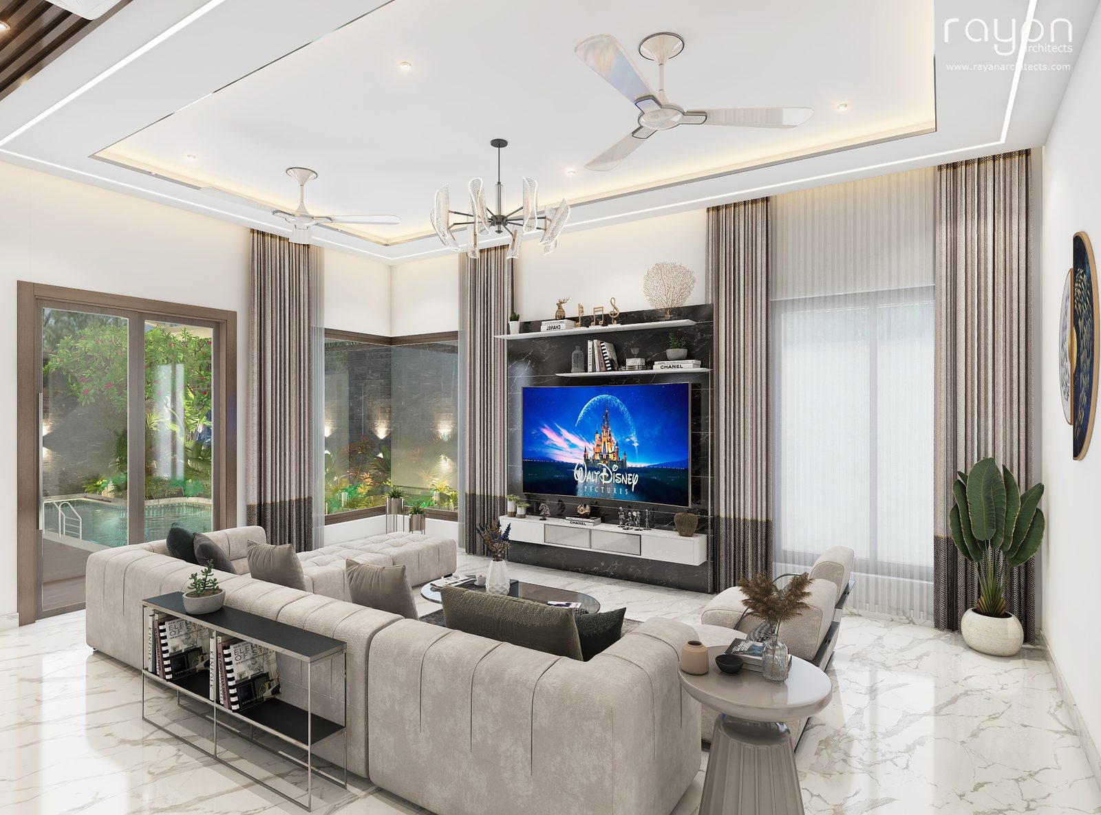 Irshad Residence — ground-floor living