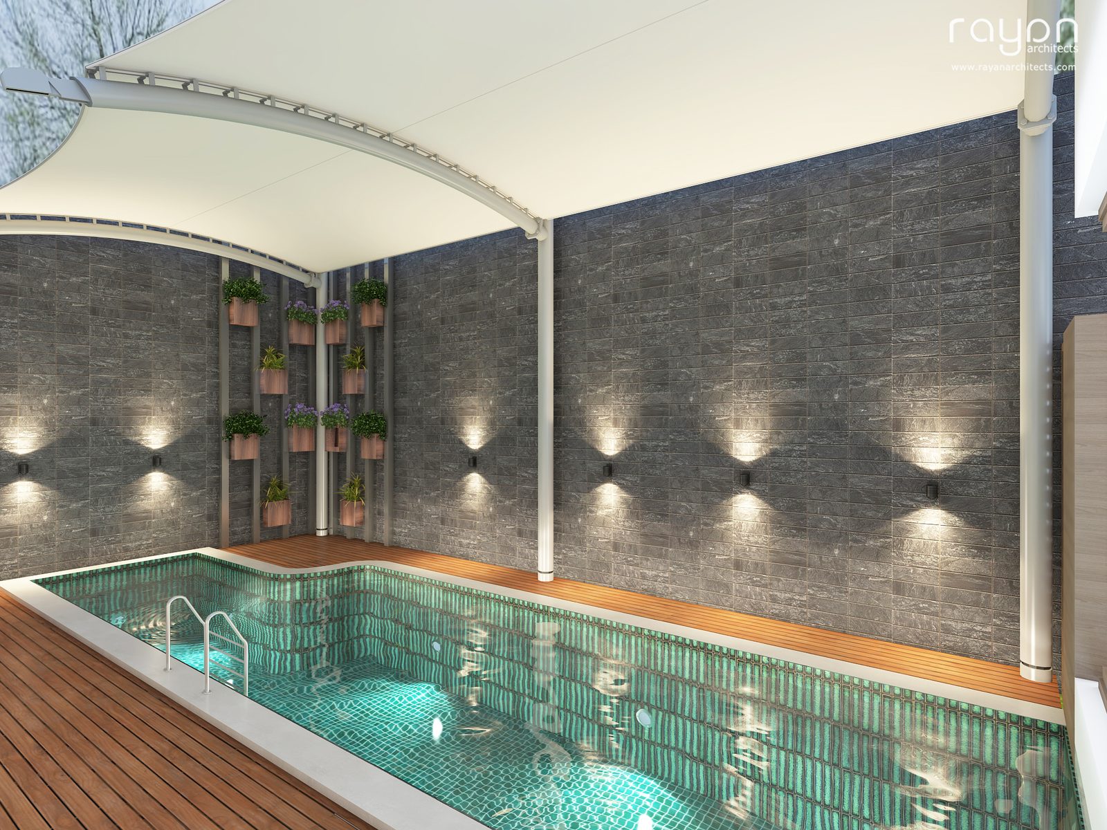 Irshad Residence — lap pool