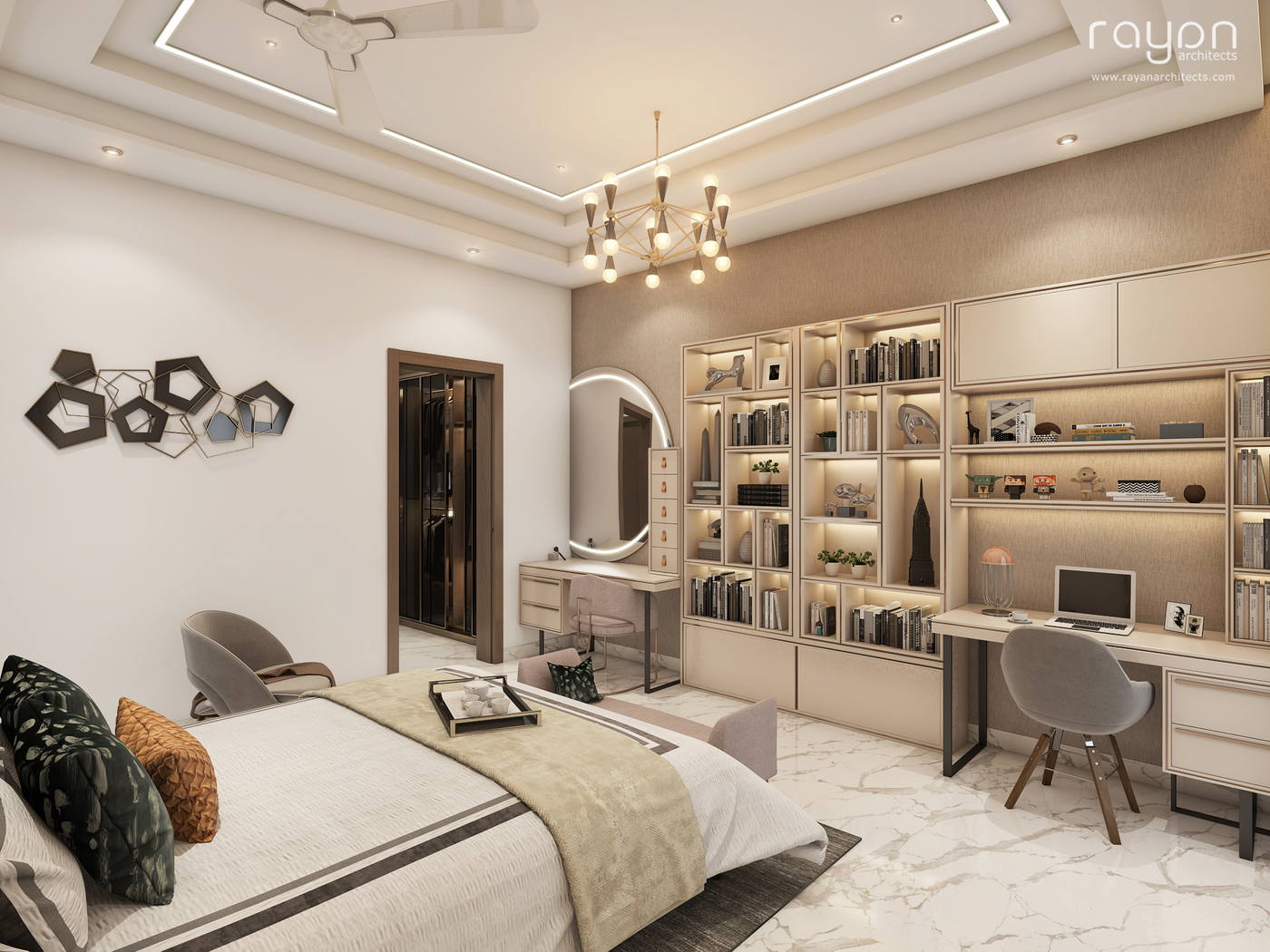 Irshad Residence, ground floor bedroom