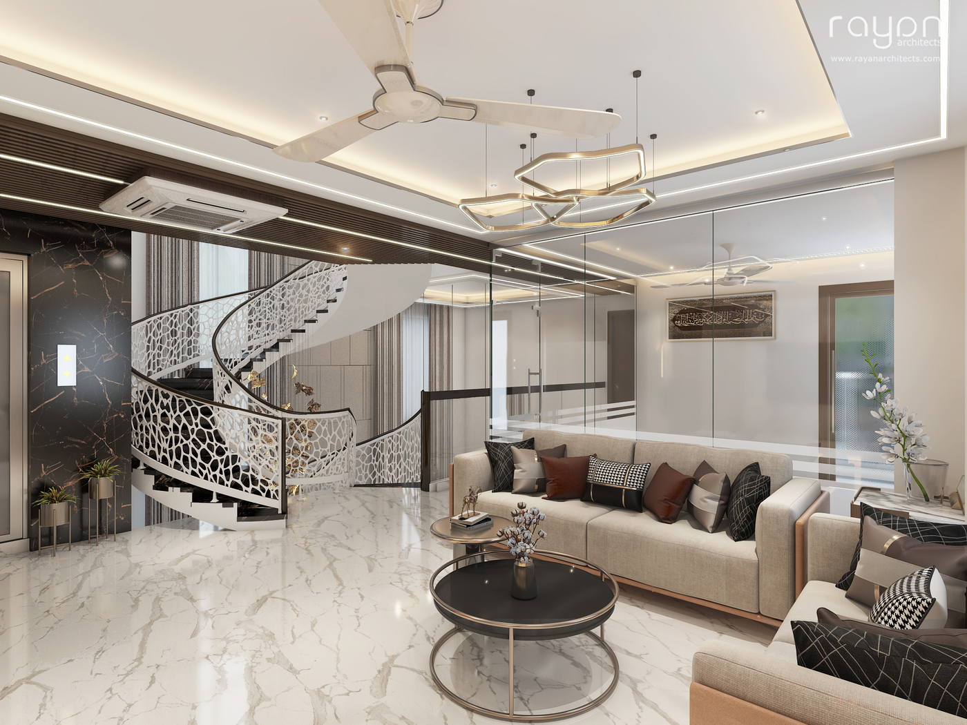 Irshad Residence, first floor living