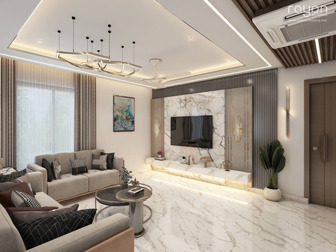 Irshad Residence, first floor living
