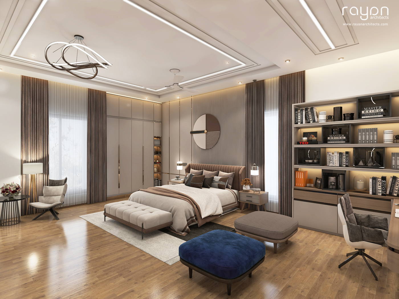 Irshad Residence, first floor bedroom