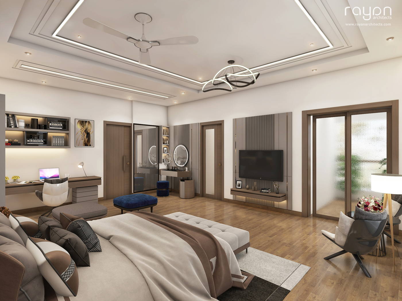 Irshad Residence, first floor bedroom