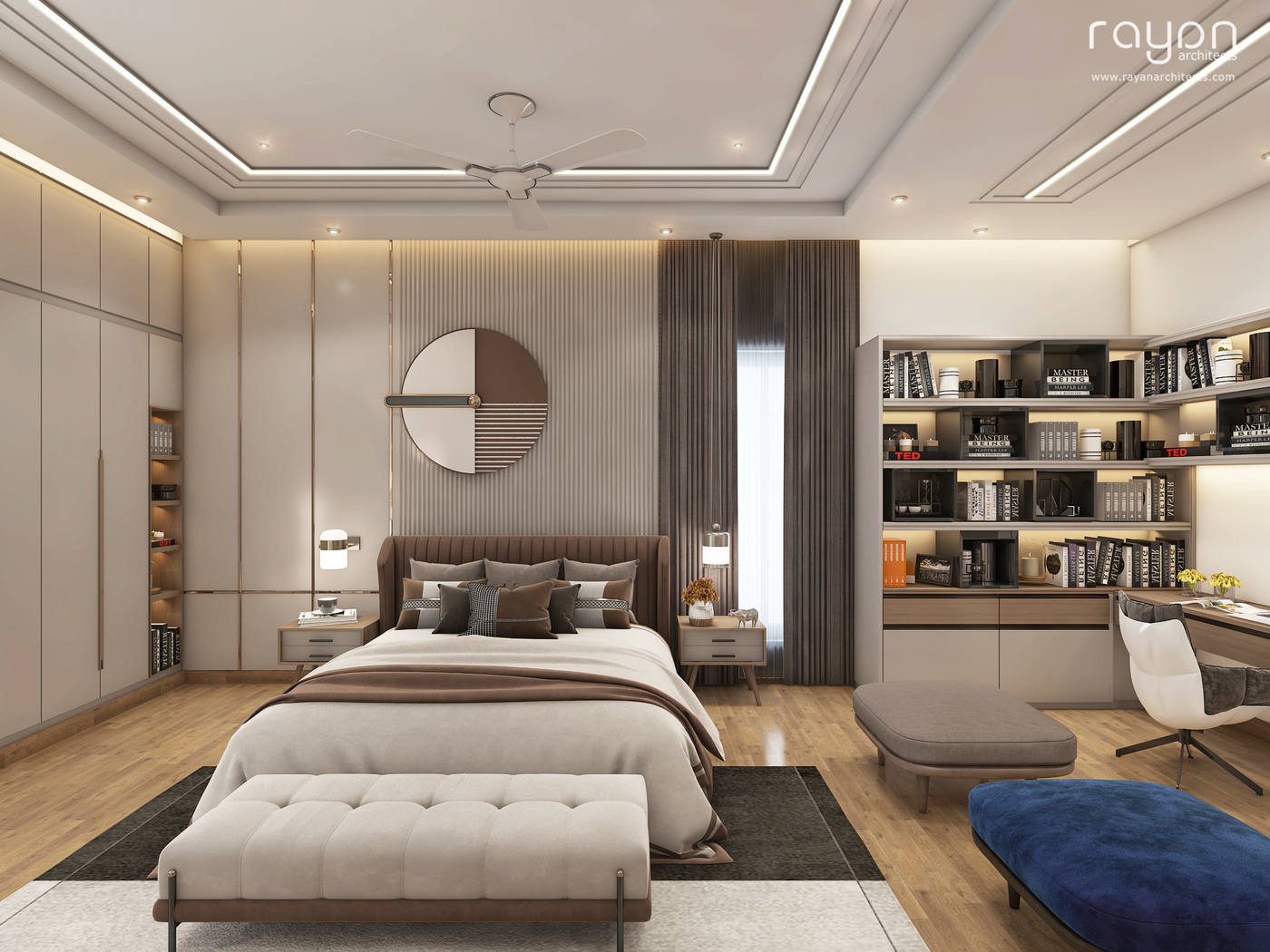 Irshad Residence, first floor bedroom
