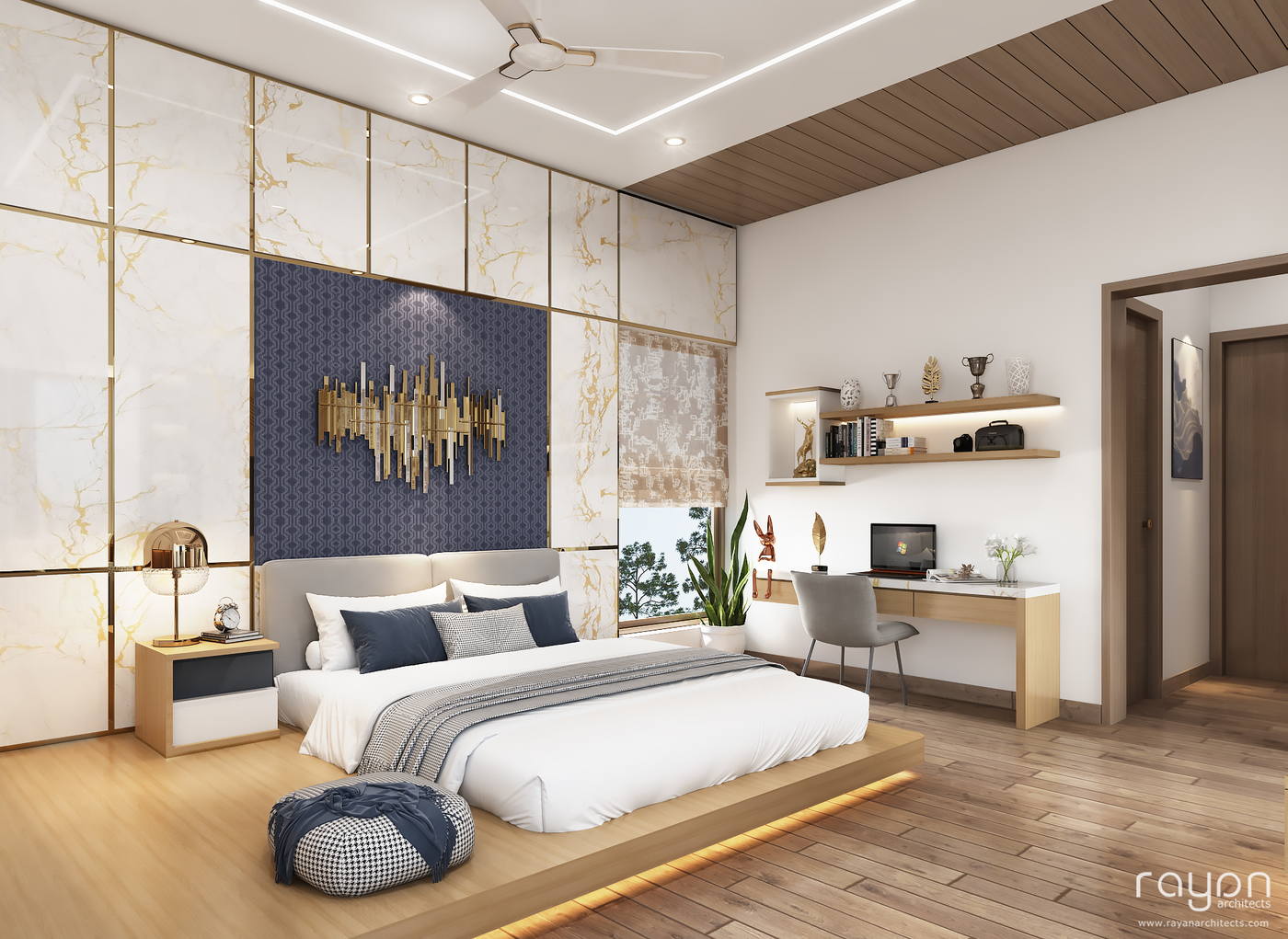 Irshad Residence, second floor bedroom