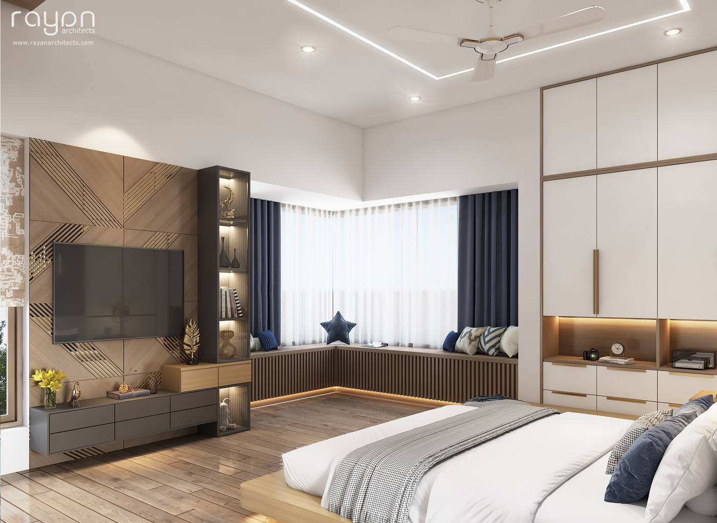 Irshad Residence, second floor bedroom