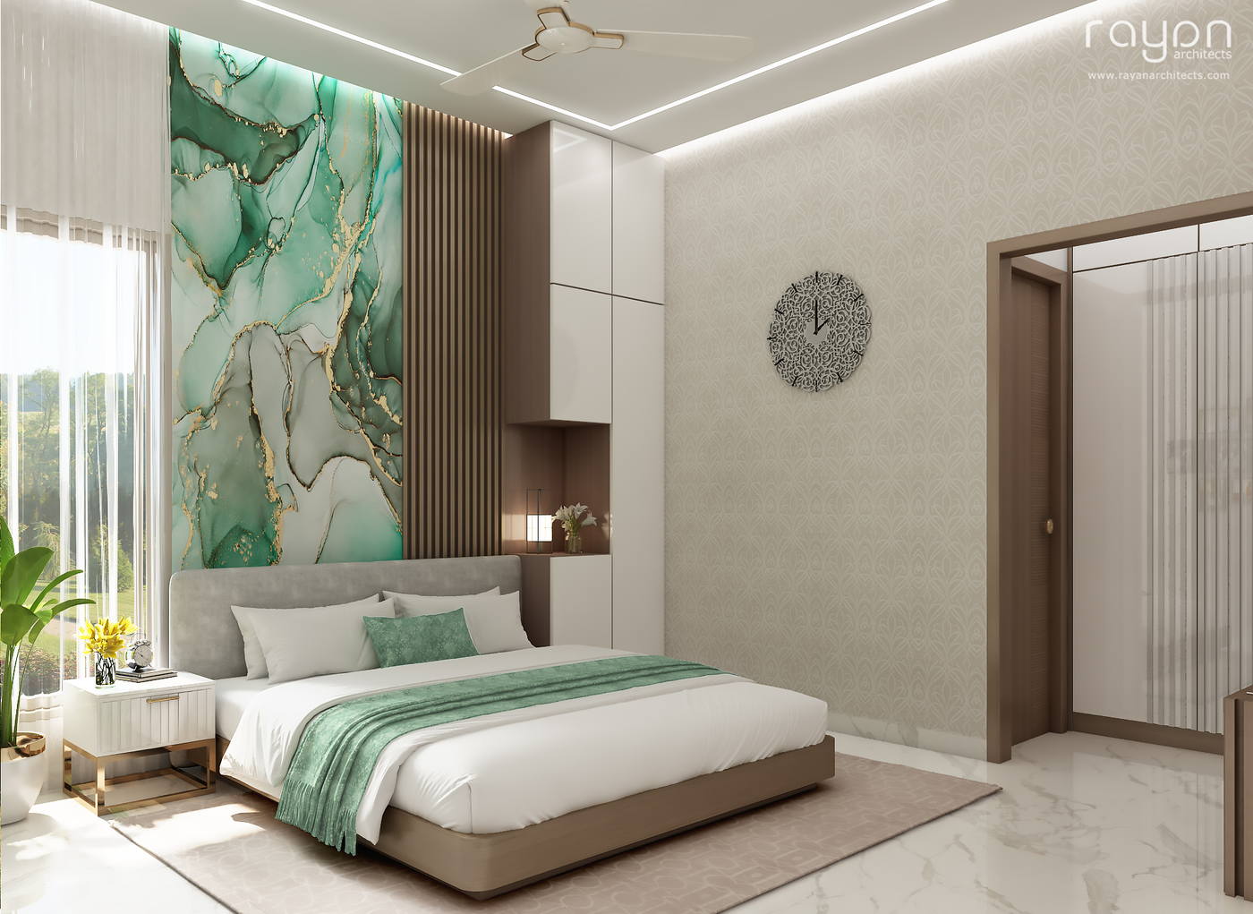 Irshad Residence, second floor bedroom