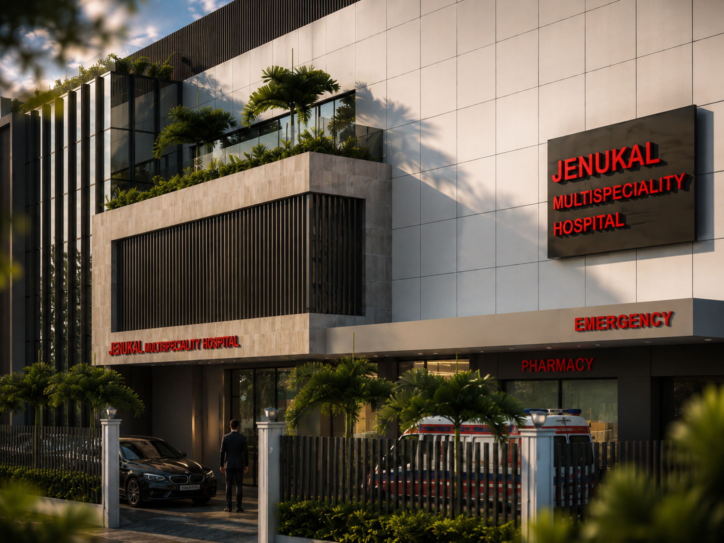 Jennukal Multispeciality Hospital, Healthcare