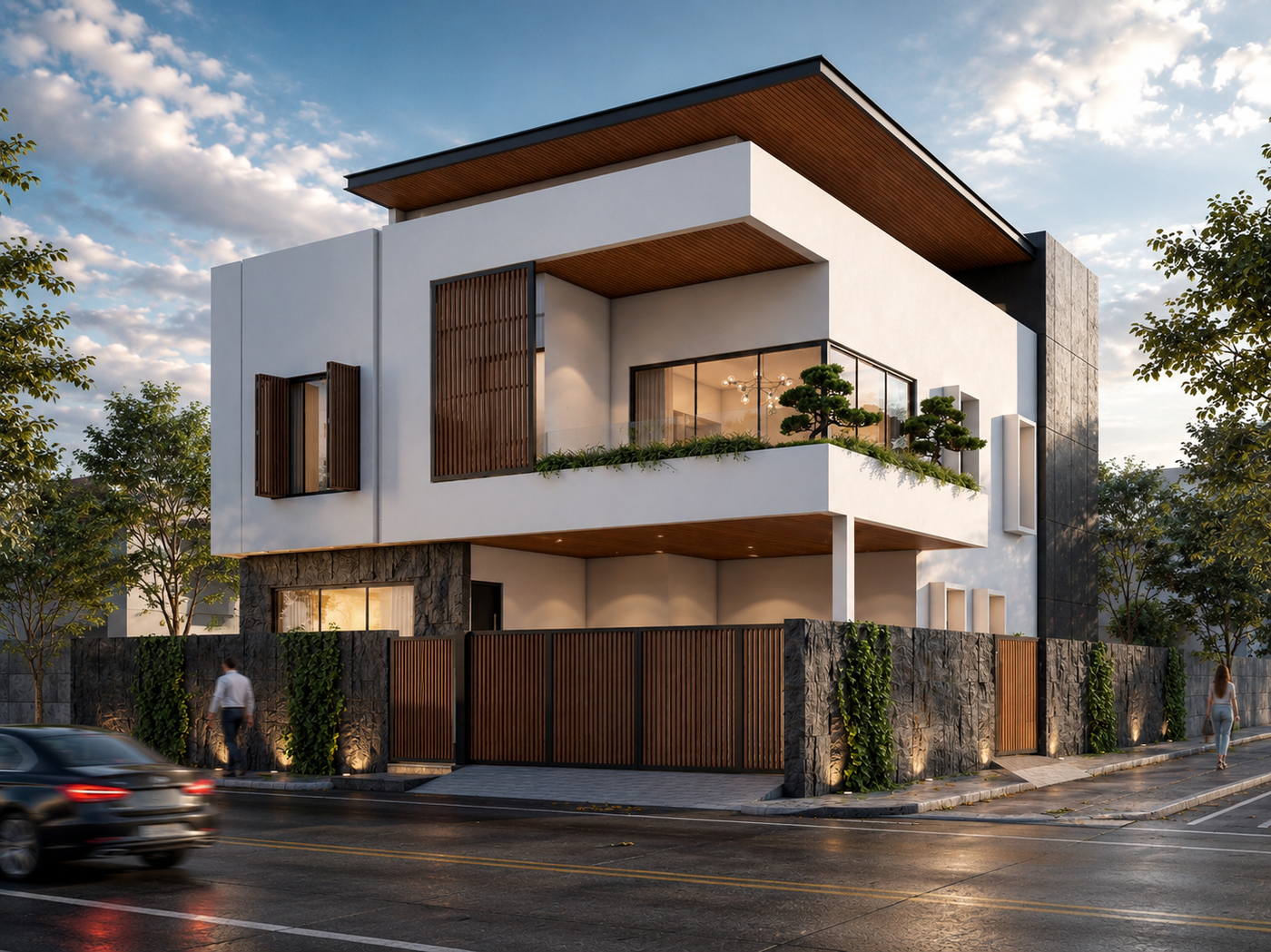 Karthikeyan Villa, day view