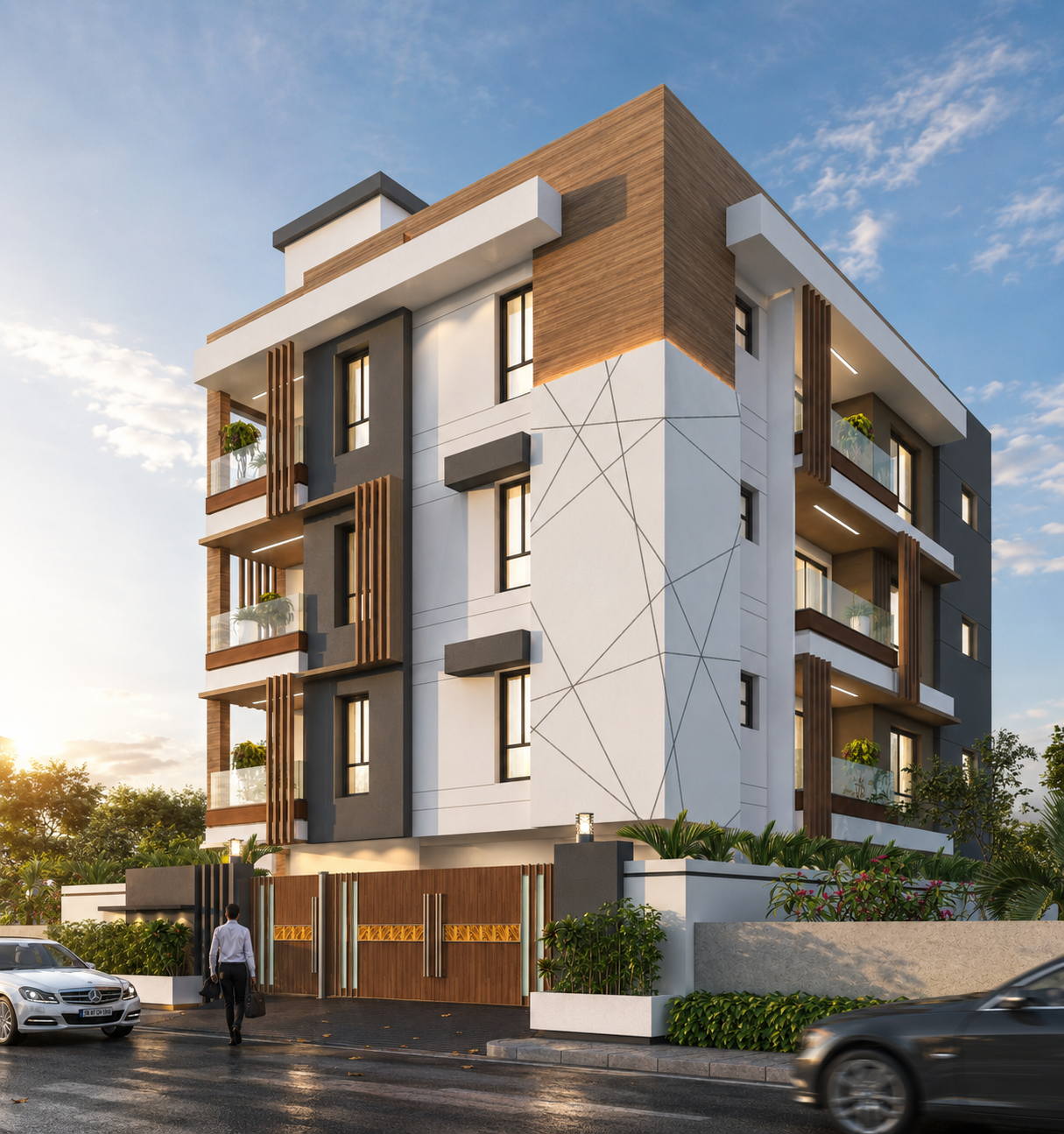 Laffir Apartments, apartment day view