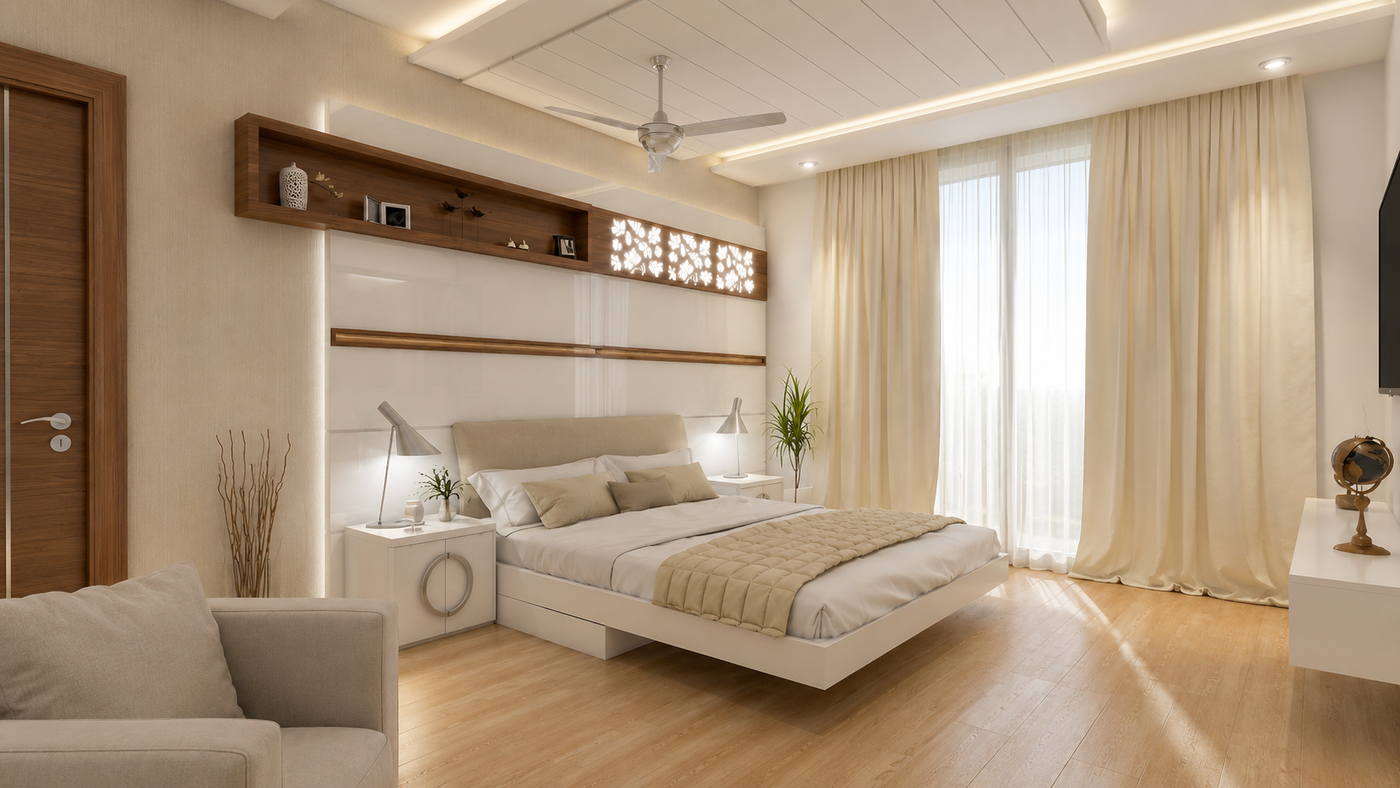 Lawrence Villa, bedroom