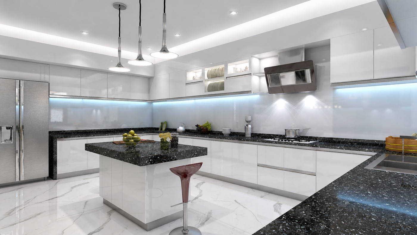 Lawrence Villa, kitchen