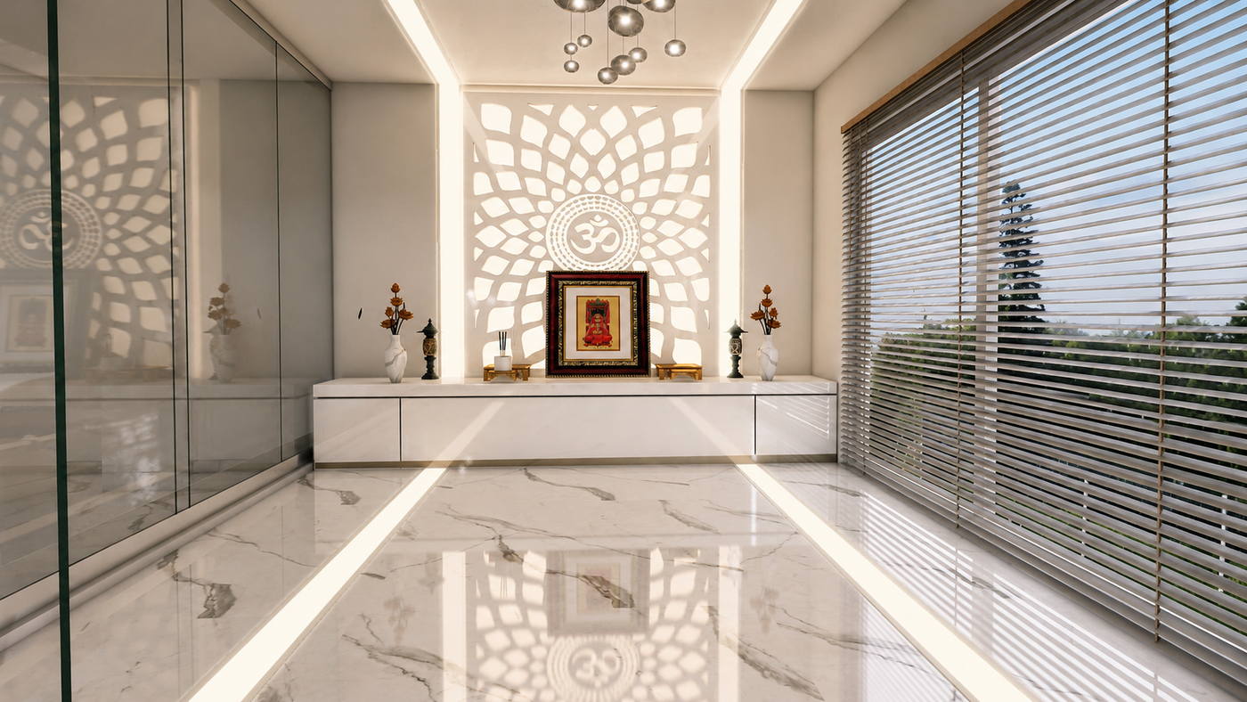 Lawrence Villa, pooja room