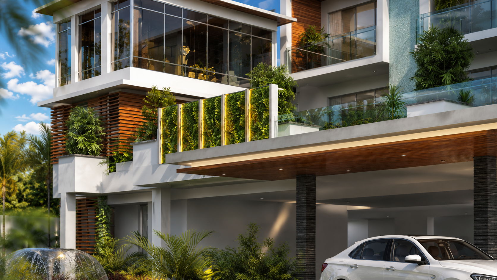 Lawrence Villa, Residential