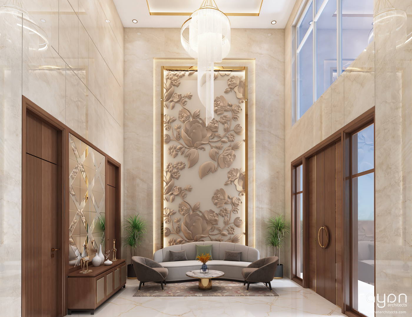 Madhan Residence, foyer