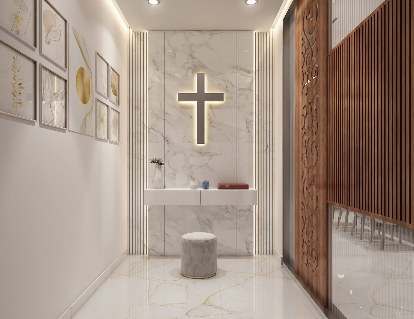 Madhan Residence, prayer room