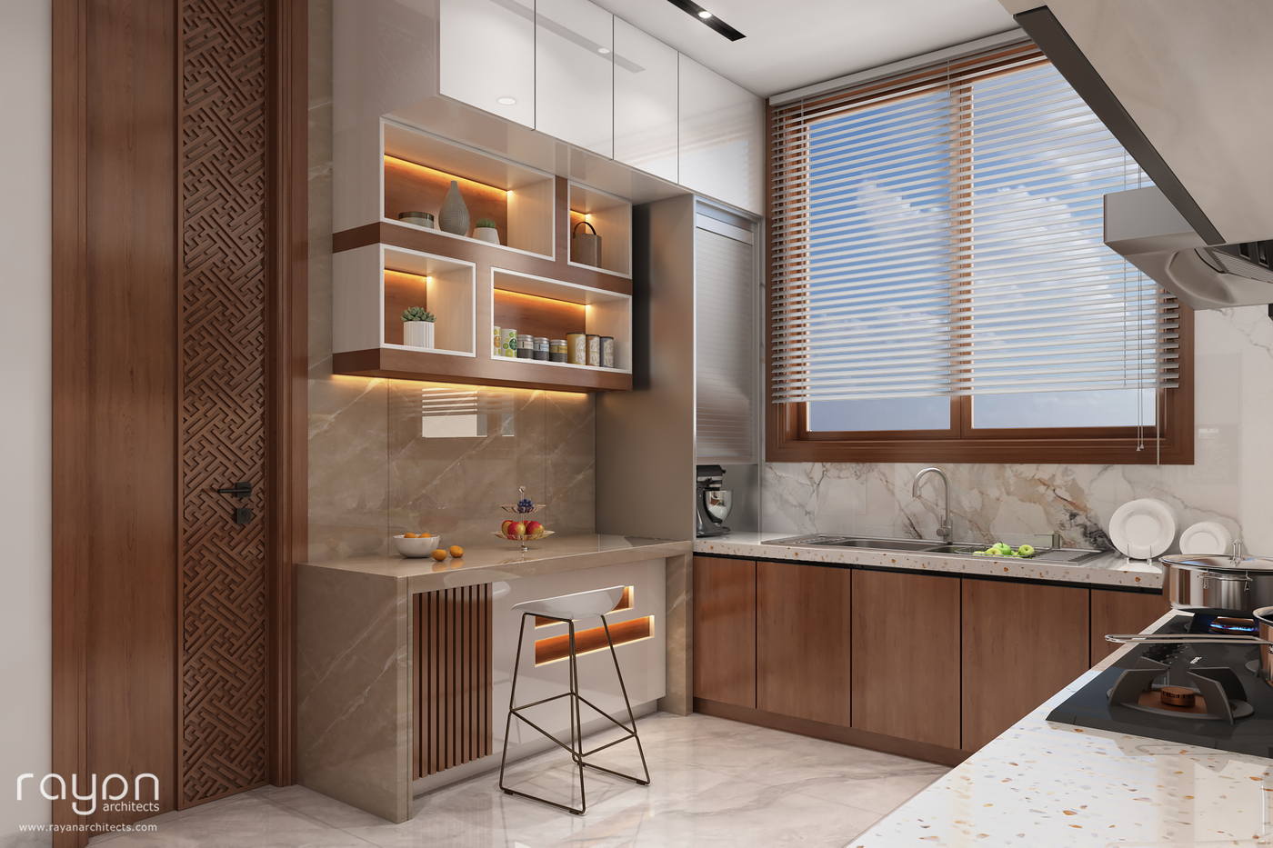 Madhan Residence, kitchen (2)