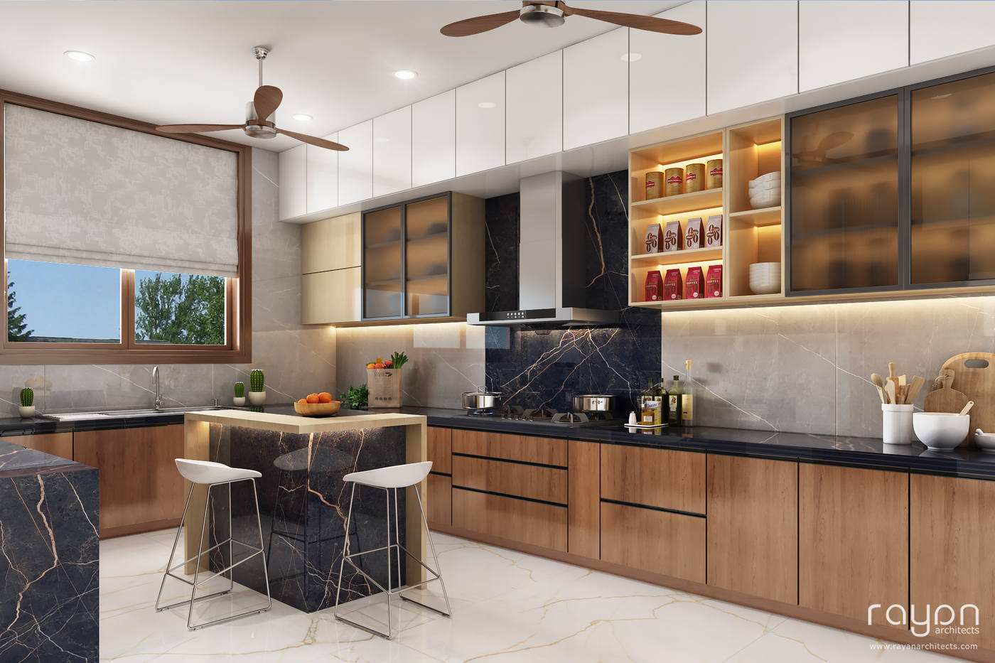 Madhan Residence, kitchen
