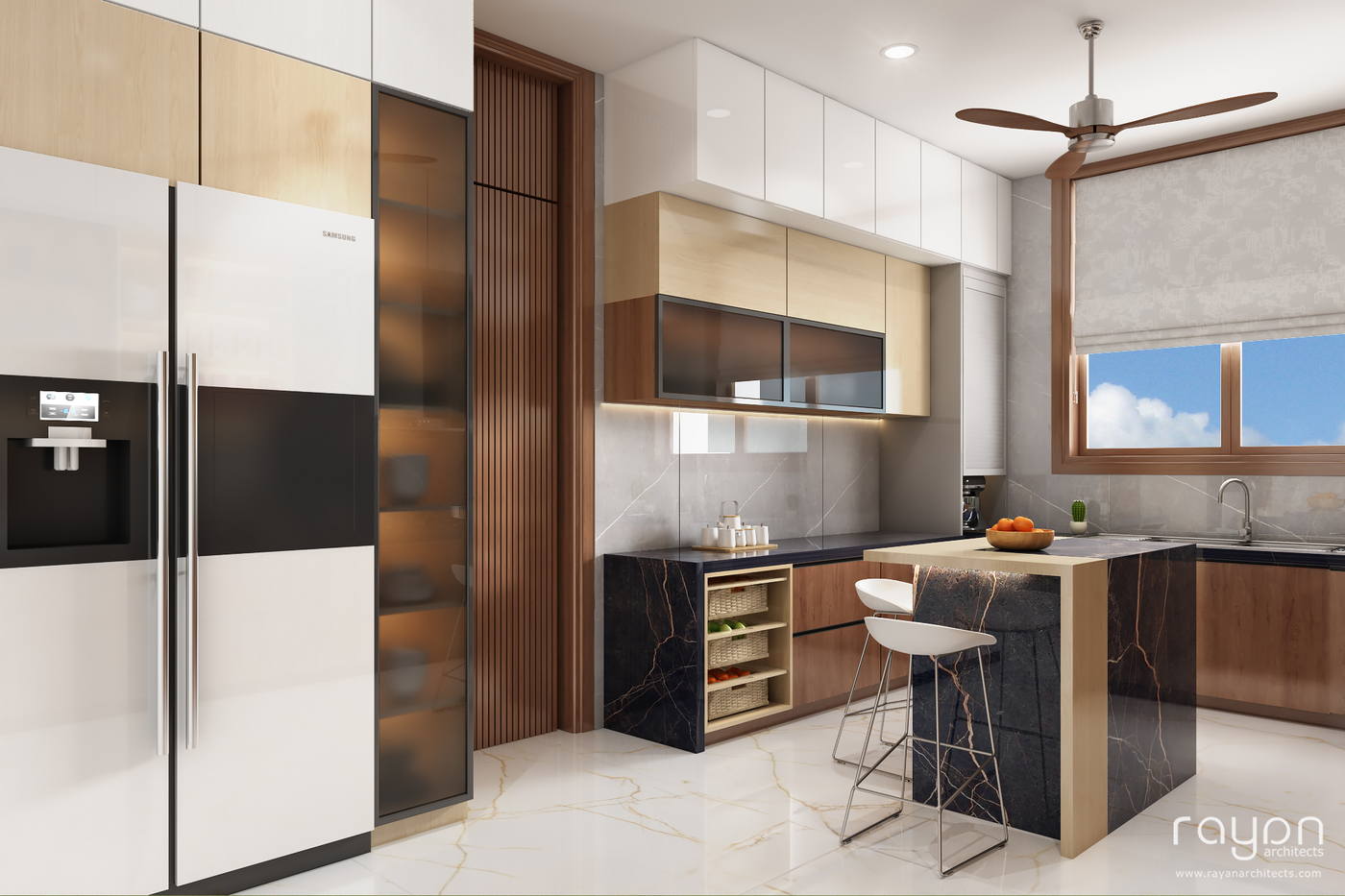 Madhan Residence, kitchen