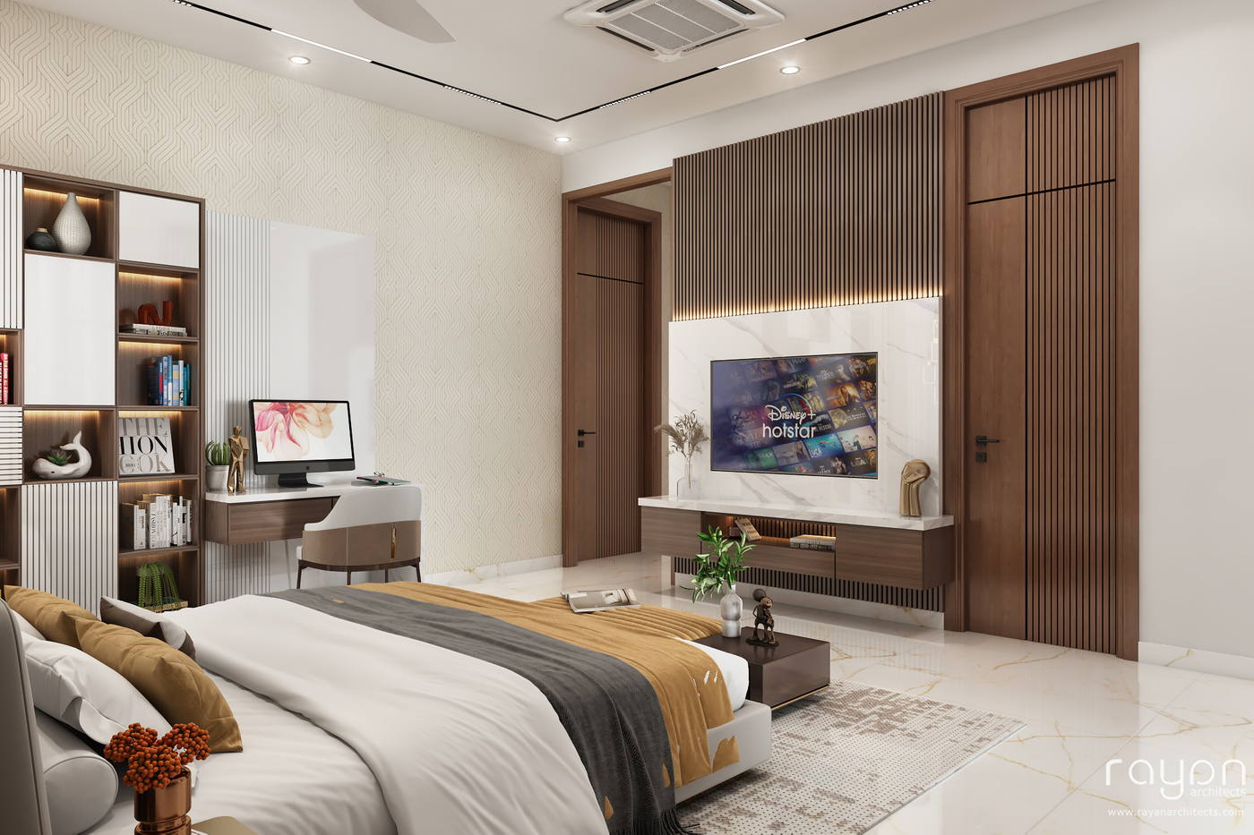 Madhan Residence, parents bedroom