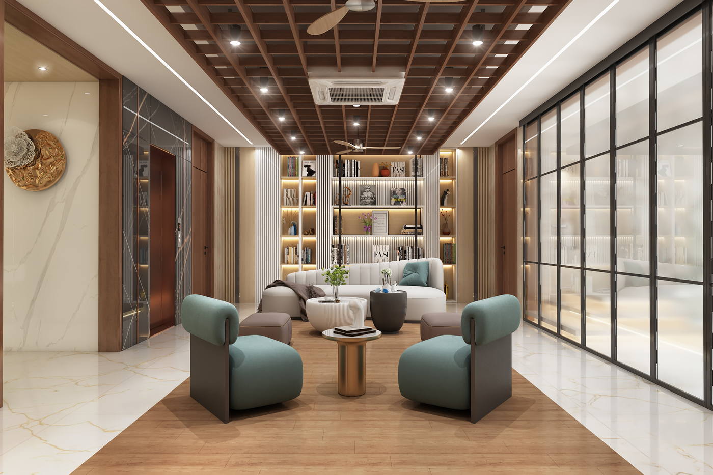 Madhan Residence, lounge
