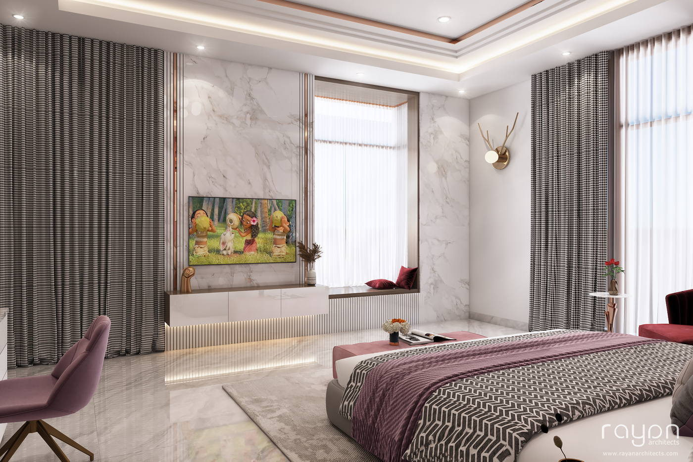 Madhan Residence, daughters bedroom